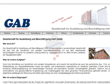 Tablet Screenshot of gab-limburg.de